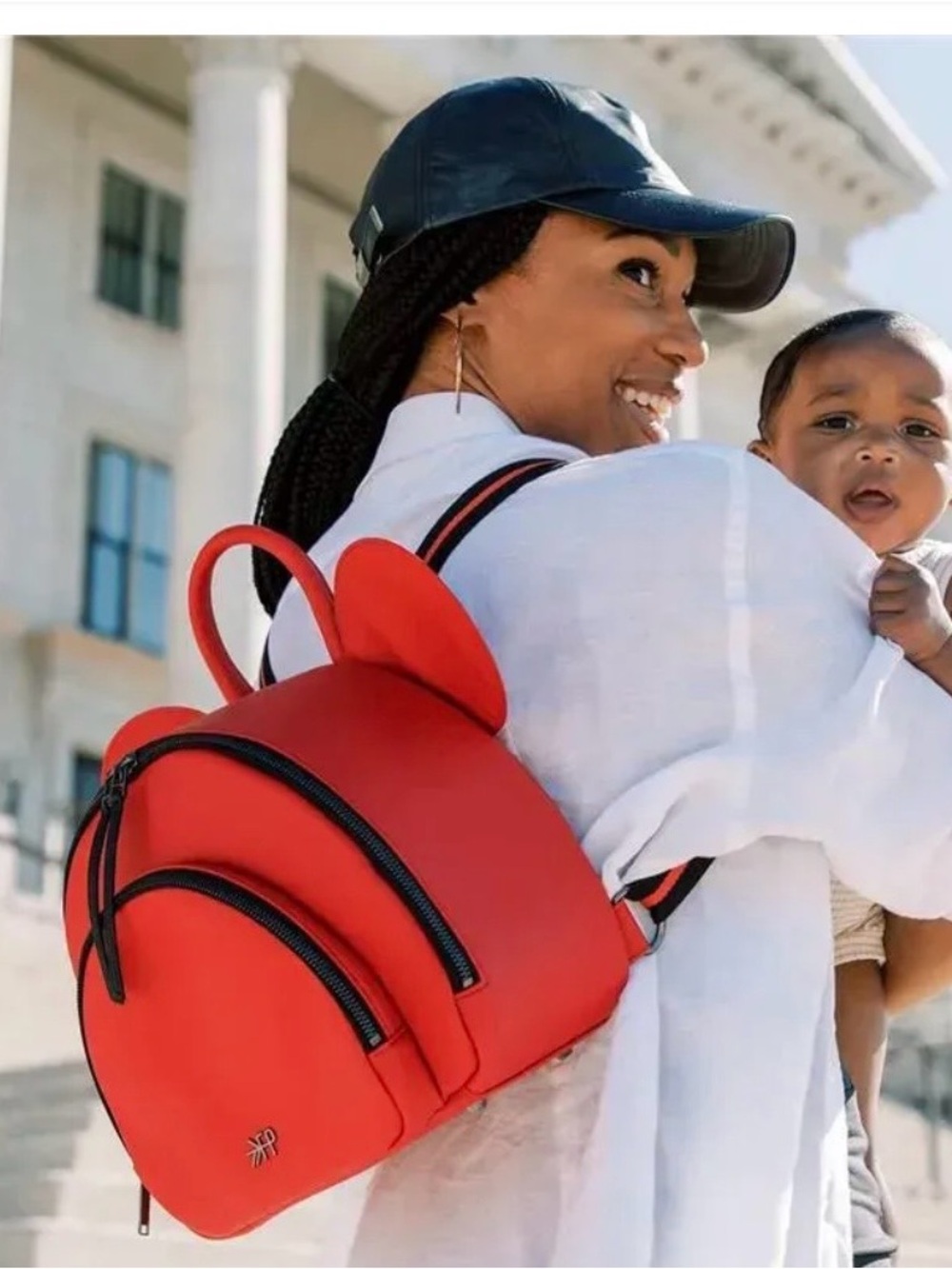 Disney Baby x Freshly Picked Mickey Anaheim Backpack Diaper Bag